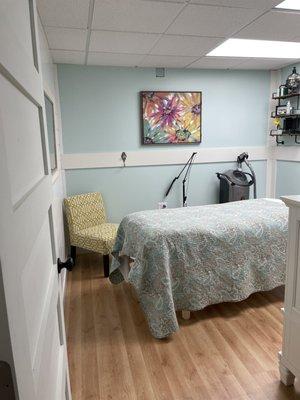 Treatment room.