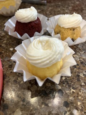 Mini assorted Bundts.