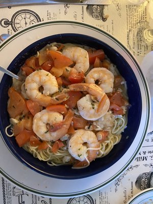 Shrimp scampi