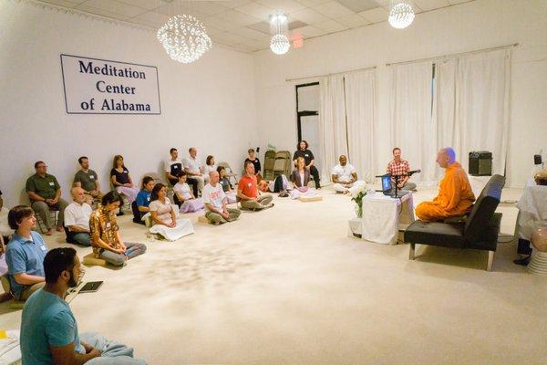 3 Day Meditation Retreat with Venerable Nicholas, a visiting instructor. Instructors routinely visit us from all around the world.