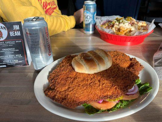 Worth the stop for a breaded pork tenderloin!