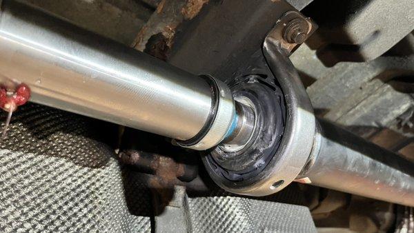 New driveshaft on a 2008 Ford F150