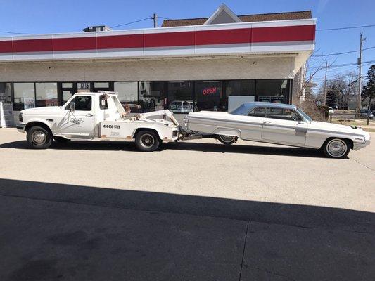 Towing a 1962 starfire