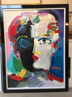 Original Peter Max painting 30x40