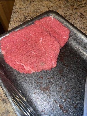 Expired ground beef