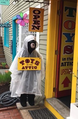 Rain or shine, we have fun at Toys In the Attic