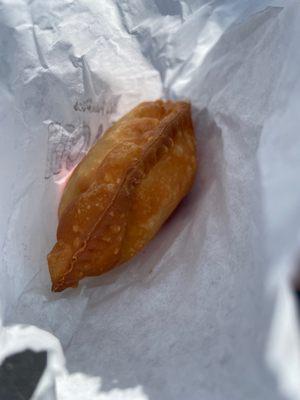 Peach fried pie.