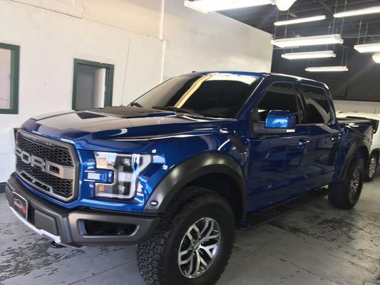 Ford raptor waxed and ready to go