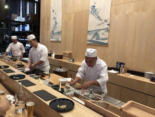 Sushi Masters busy at work