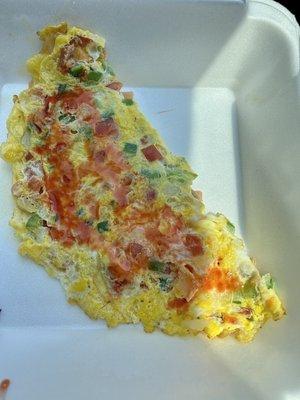 Veggie omelette