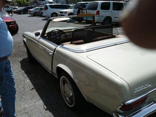 Complete we did1966 Benz worth 95k