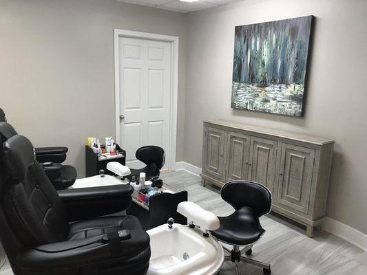 Pedicure room