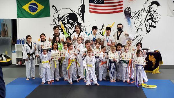 Belt Promotion excitment!