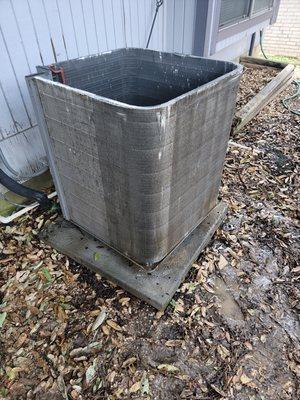 Cleaned condenser(outdoor unit)