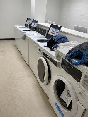 Laundry room washers