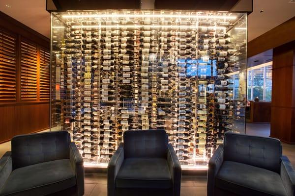 Modern Restaurant Wine Cellar