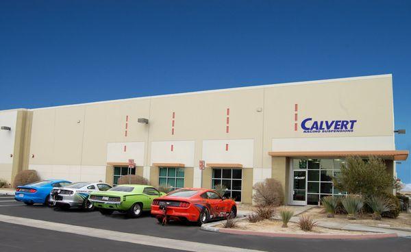 Calvert Racing manufacturing facility in Lancaster, CA.