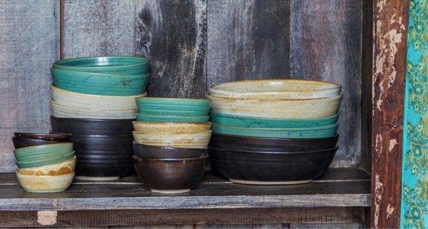 Wilson Creek Pottery Cereal, Rice and Pasta Bowls