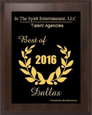 Excellence Award 2016 Best Talent Agency