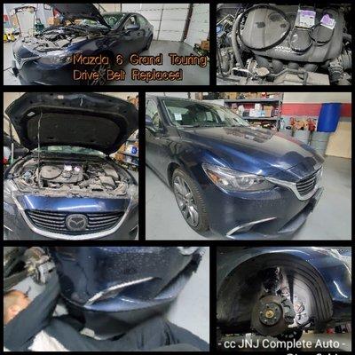 2016 Mazda 6 Grand Touring  Drive Belt Replaced