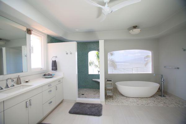 Master bathroom