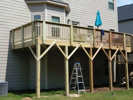 Deck in Hampton, GA