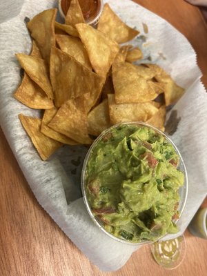 Guacamole y Chips