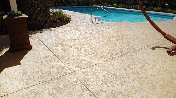 Acrylic Polymer Cement Spray Topping that restore and renovate existing concrete without ripping it up!