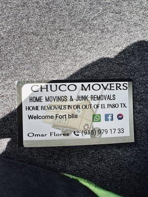 Chuco movers!