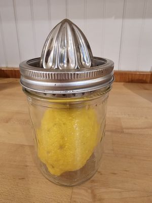 Mason jar juicer!