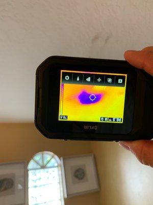 Thermal Camera - Evidence of Water