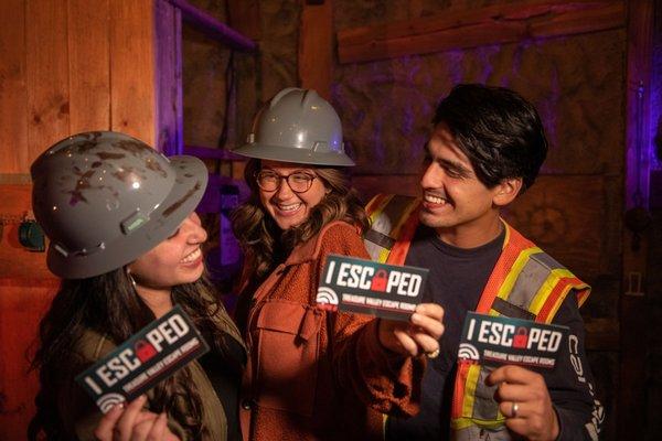 I Escaped at Treasure Valley Escape Rooms in Boise