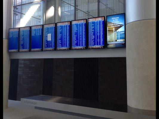 Inside the Long Beach Courthouse