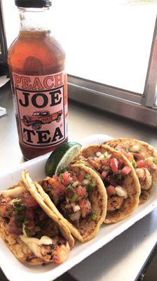 Hand made tortillas make the tacos taste heavenly