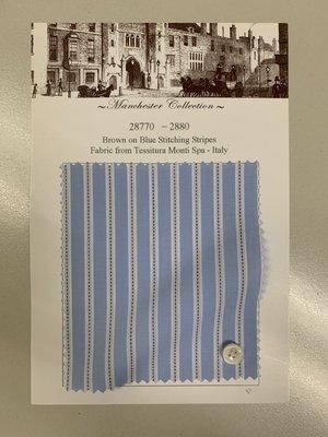 Italian Shirt Fabrics from Monti fabric mill