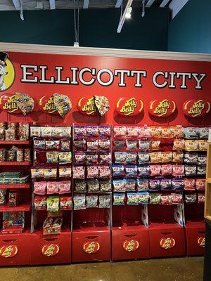 Selections of Jelly Belly candies