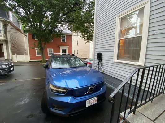 Great EV charger installation. Thanks, Jolt Electric, Inc!