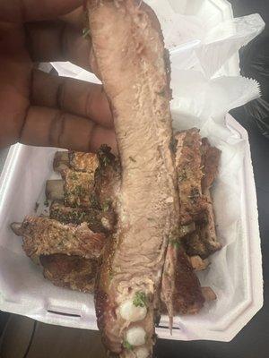 No smoke ring on this meat