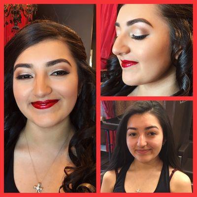 Beautiful airbrush makeup by Lisa