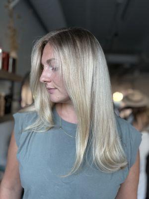 Blonde balayage