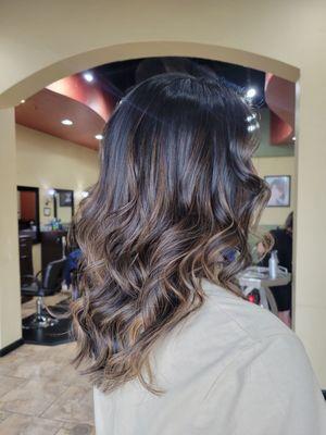 Balayage for my nurse client