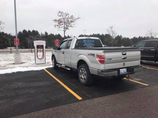 Just another day securing maximum electricity from Tesla owners.