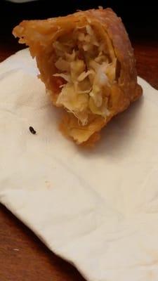 My wife found a bug in her rice and a hair in her egg roll. I called to let them know and they told me I was full of s&!t.