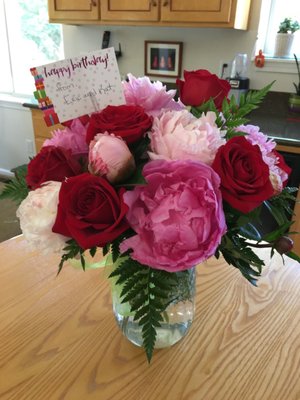 Birthday flowers