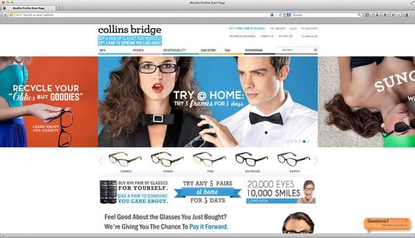 Collins Bridge Website Design by Bricks & Mortar Creative