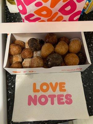 Munchkins box, perfect for toddlers!