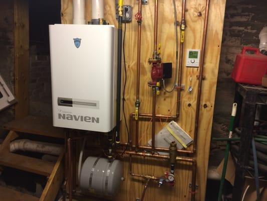 Navien Combo heating and Hot Water Boiler