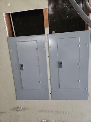 400A distribution panels (200A each)