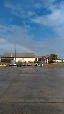 How ironic, the end of the rainbow is at a casino.