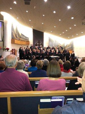 My dad and the other South Coast Singers!